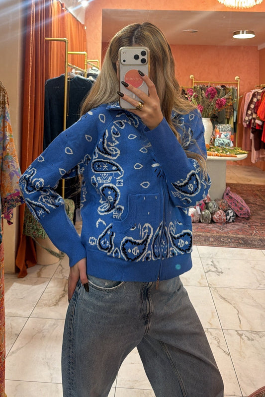 Bandana cardigan