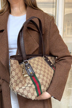 Load image into Gallery viewer, Gucci Gg Canvas Gucci Tote Sherry Line