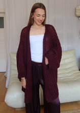 Load image into Gallery viewer, OPHELIA mohérový cardigan