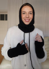 Load image into Gallery viewer, Vánoční set: balaclava + rukavníky alpaka