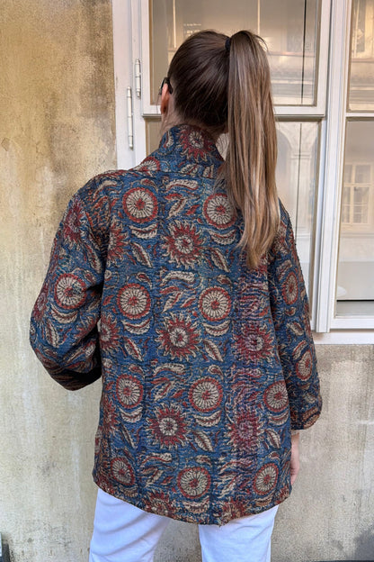 Kimono bunda modrá