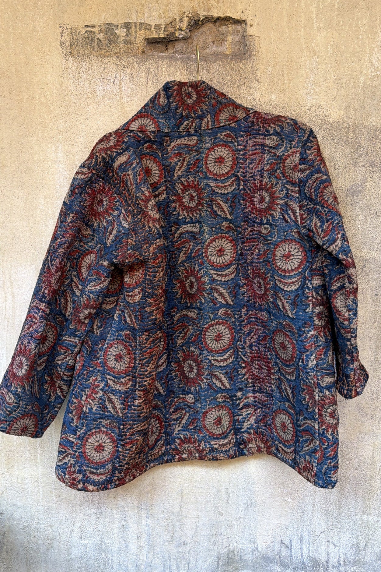 Kimono bunda modrá