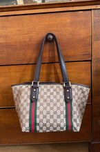 Load image into Gallery viewer, Gucci Gg Canvas Gucci Tote Sherry Line
