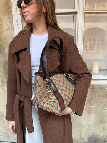 Gucci Gg Canvas Gucci Tote Sherry Line