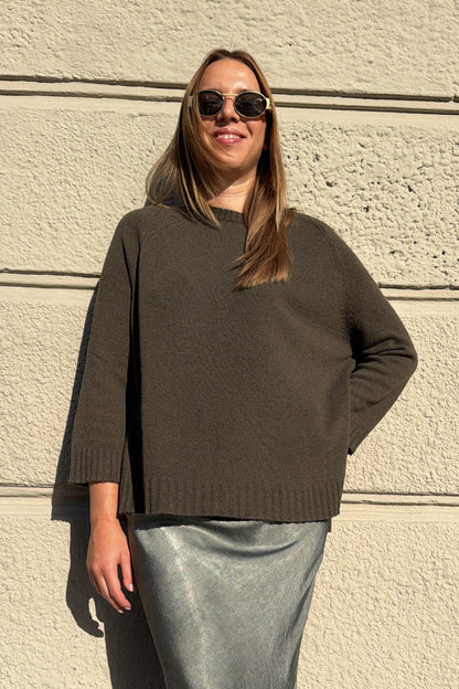 IRIS svetr khaki
