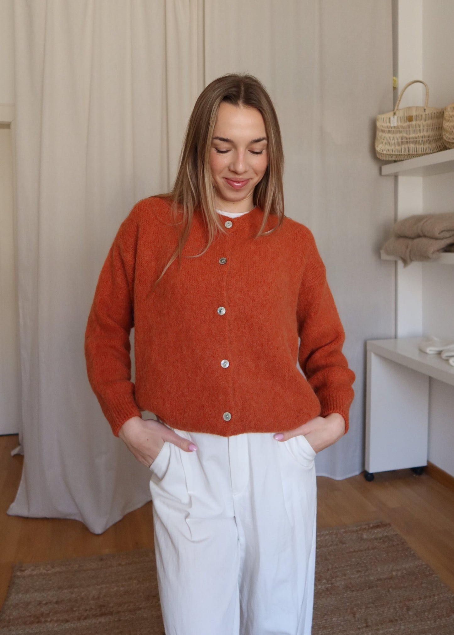 CAMI alpaka cardigan II