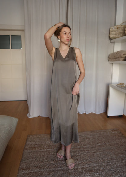 Šaty Athény - sv. khaki