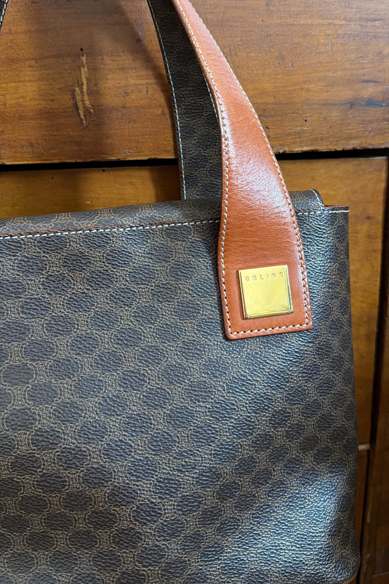 Celine Macadam Tote Bag