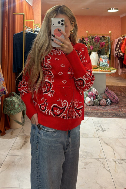 Bandana cardigan
