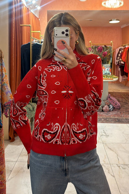 Bandana cardigan