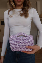 Load image into Gallery viewer, Crochet mini košík - lila
