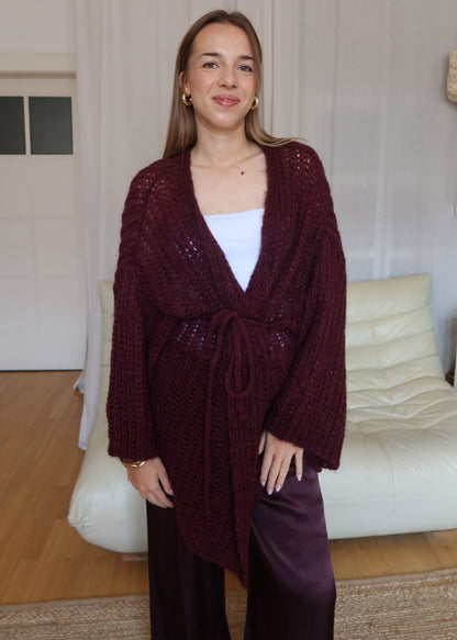 OPHELIA mohérový cardigan