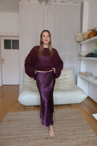 ROSE mohérový svetr