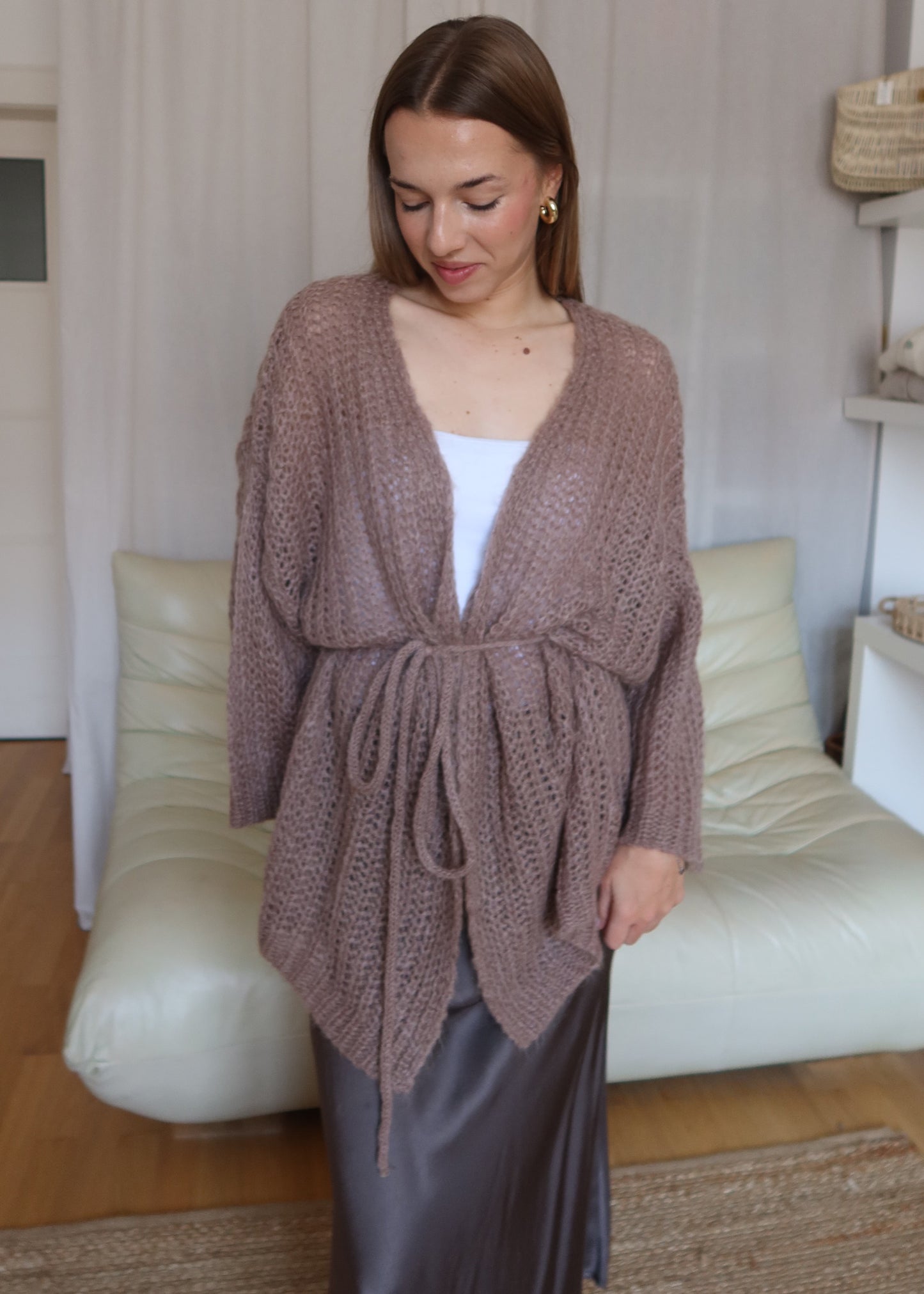 OPHELIA mohérový cardigan