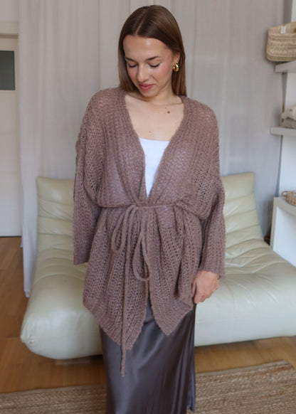 OPHELIA mohérový cardigan