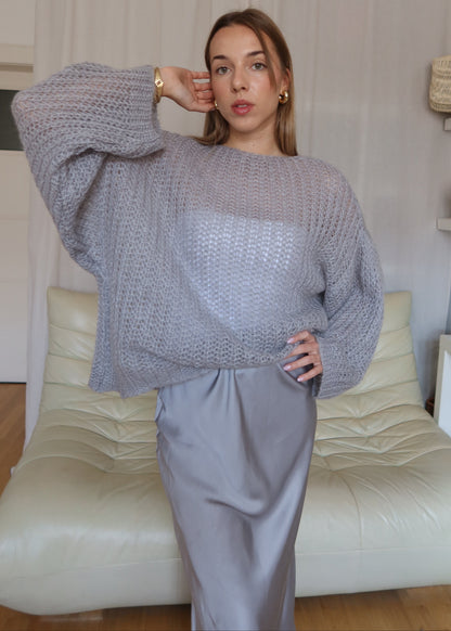 ROSE mohérový svetr