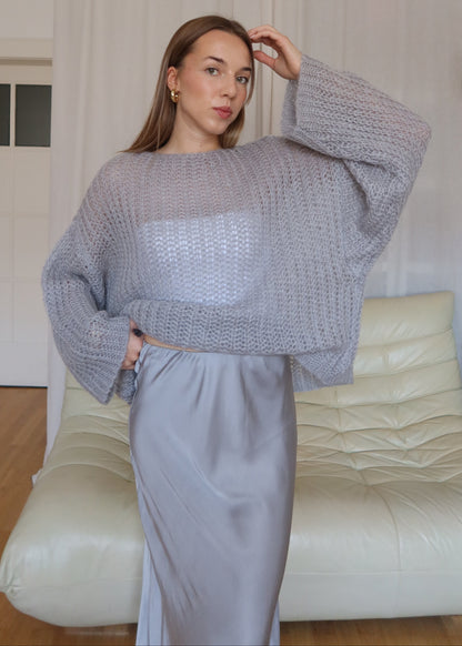 ROSE mohérový svetr