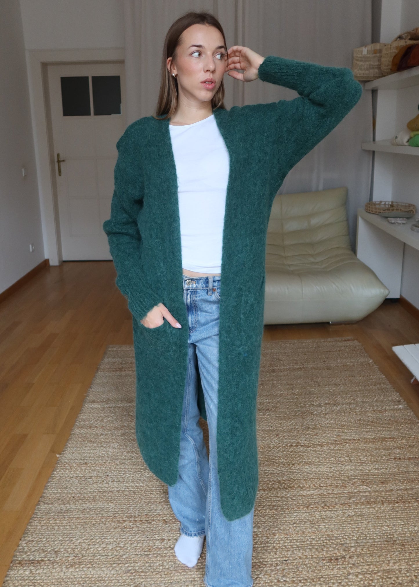 Bianca alpaka cardigan