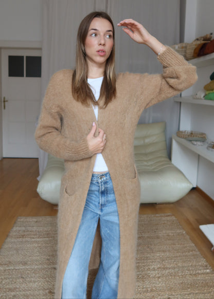 Bianca alpaka cardigan