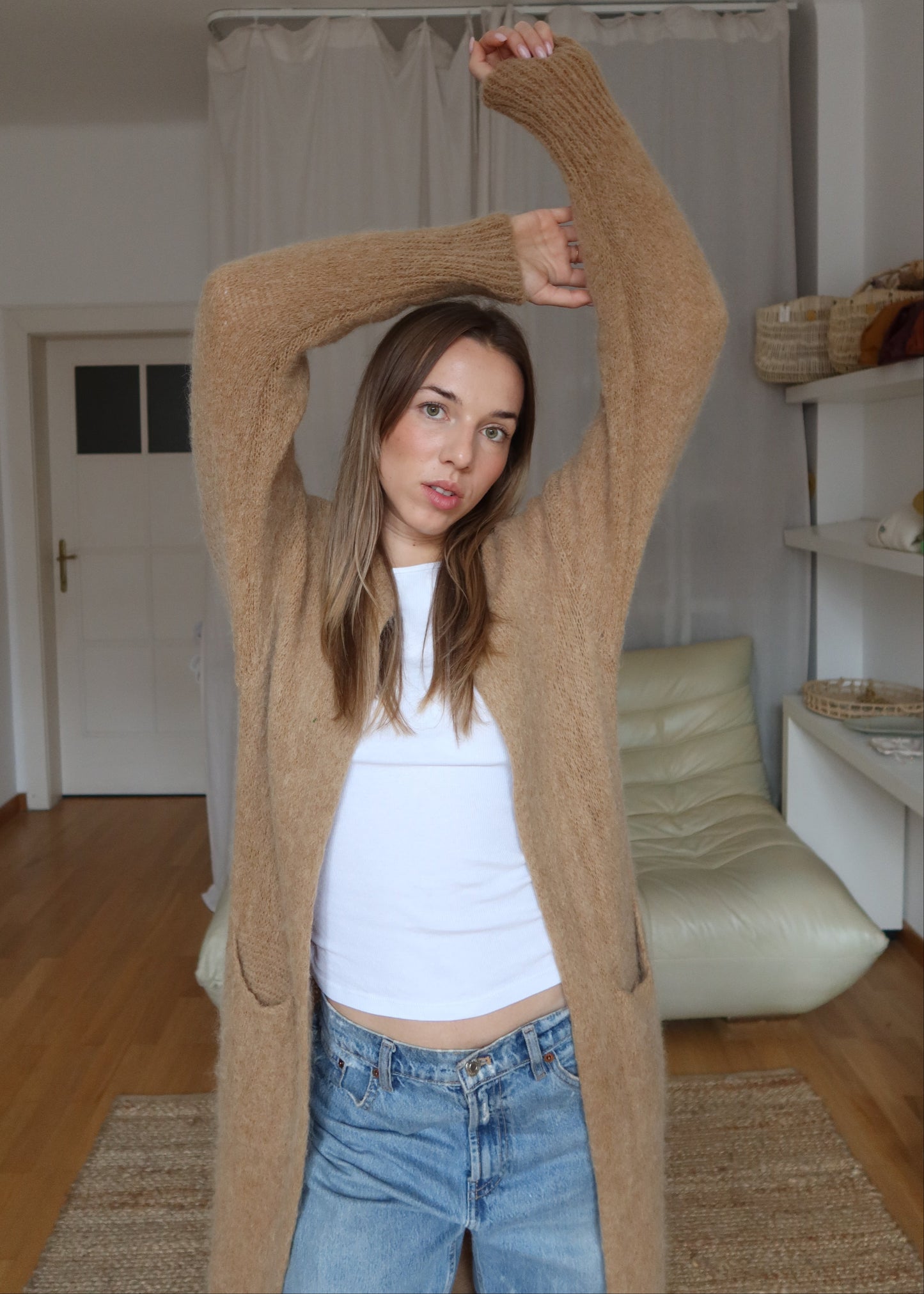 Bianca alpaka cardigan