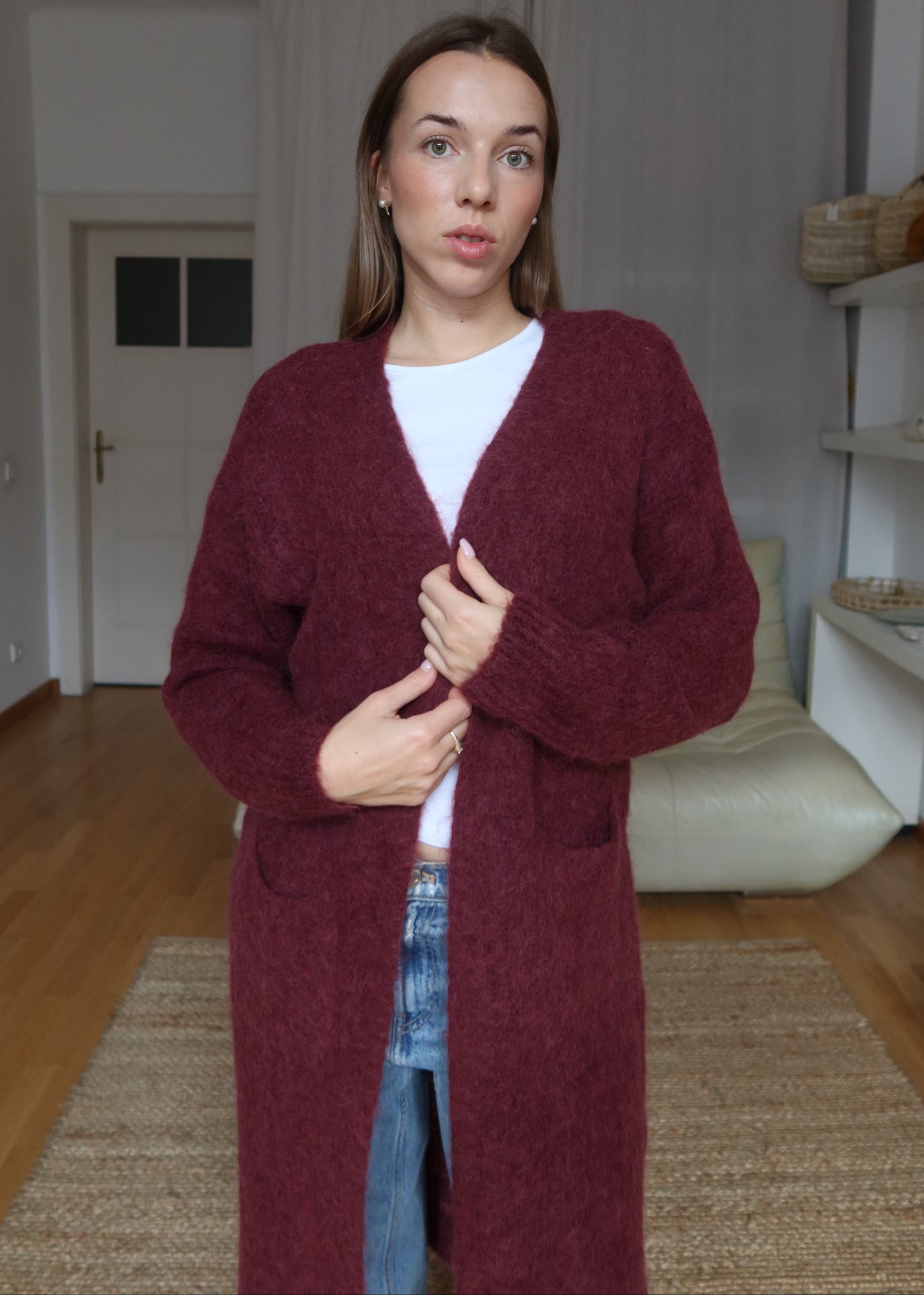 Bianca alpaka cardigan