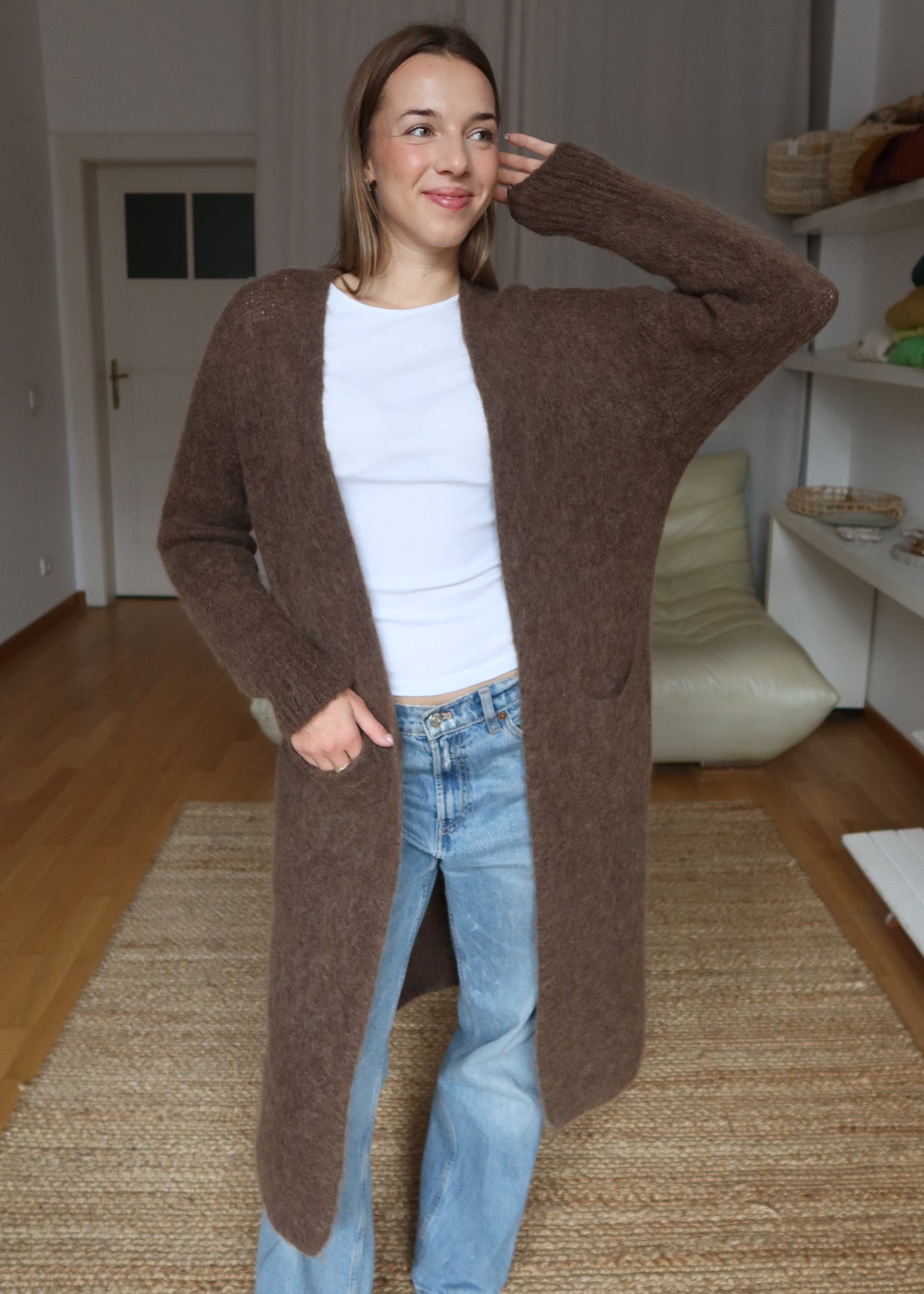 Bianca alpaka cardigan