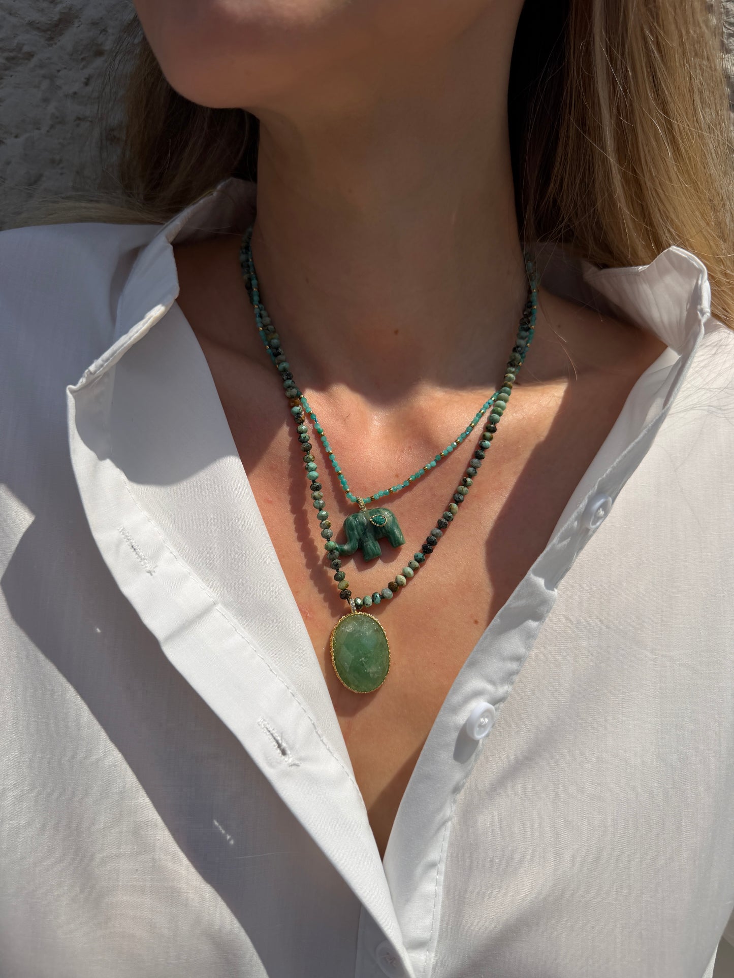 Elephant necklace
