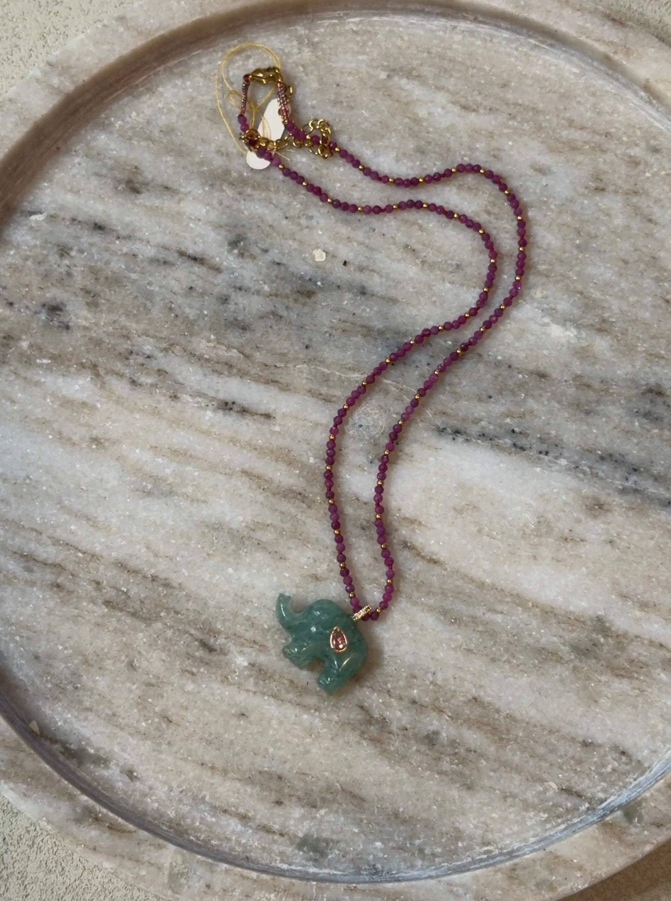 Elephant necklace