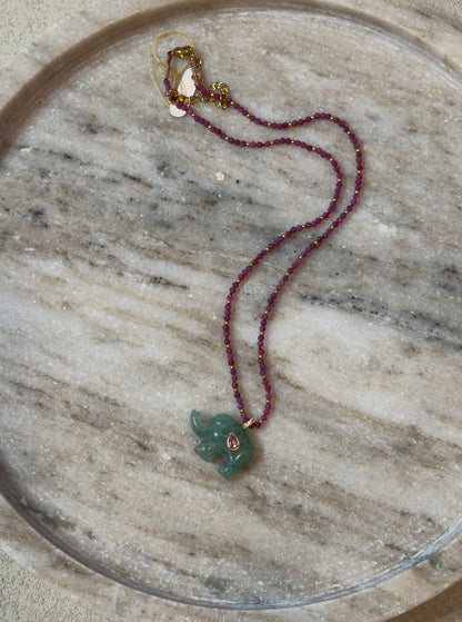 Elephant necklace