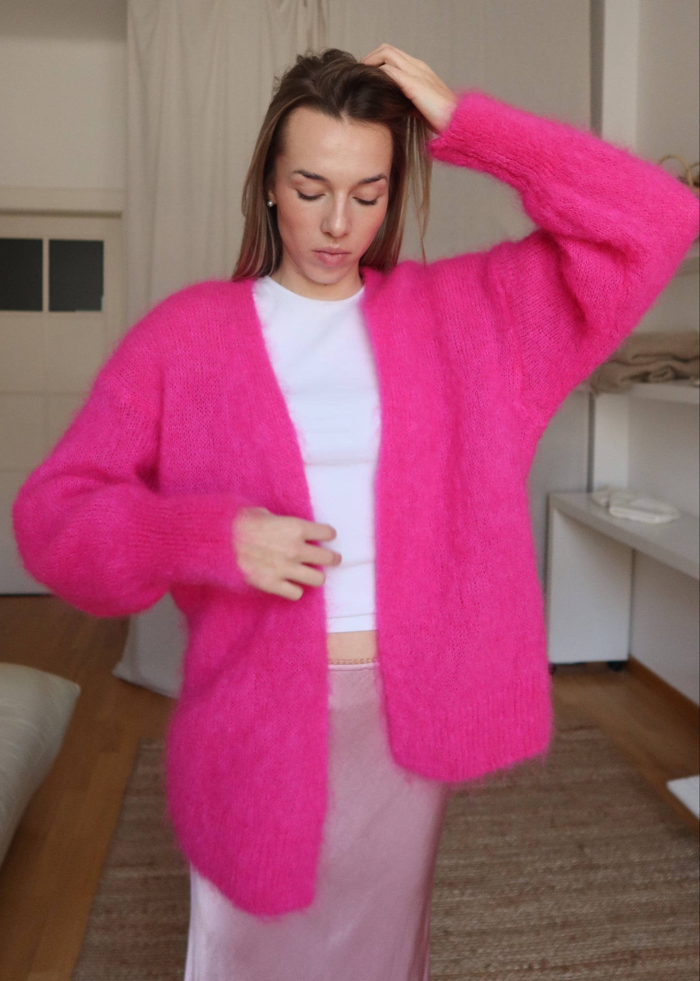 Mohér cardigan