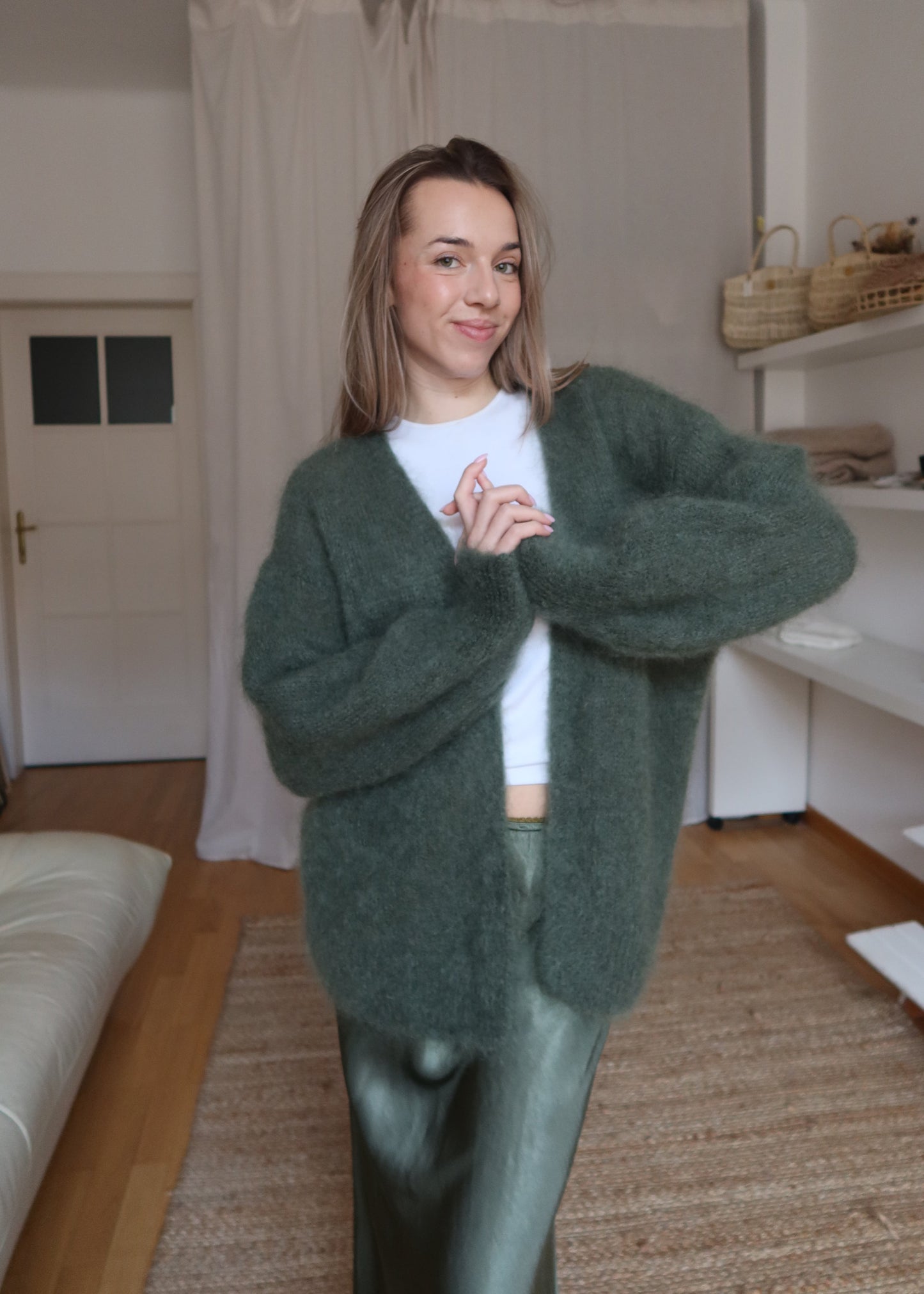 Mohér cardigan