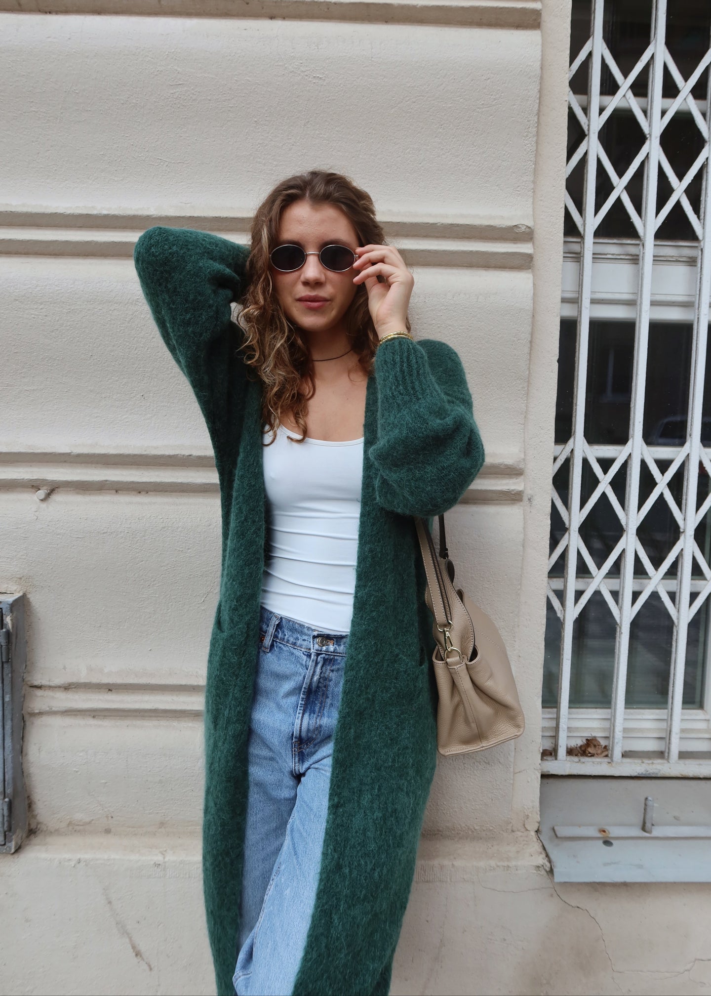 Bianca alpaka cardigan