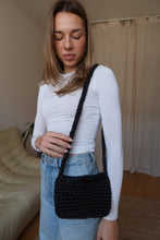 Load image into Gallery viewer, Crochet taška - černá
