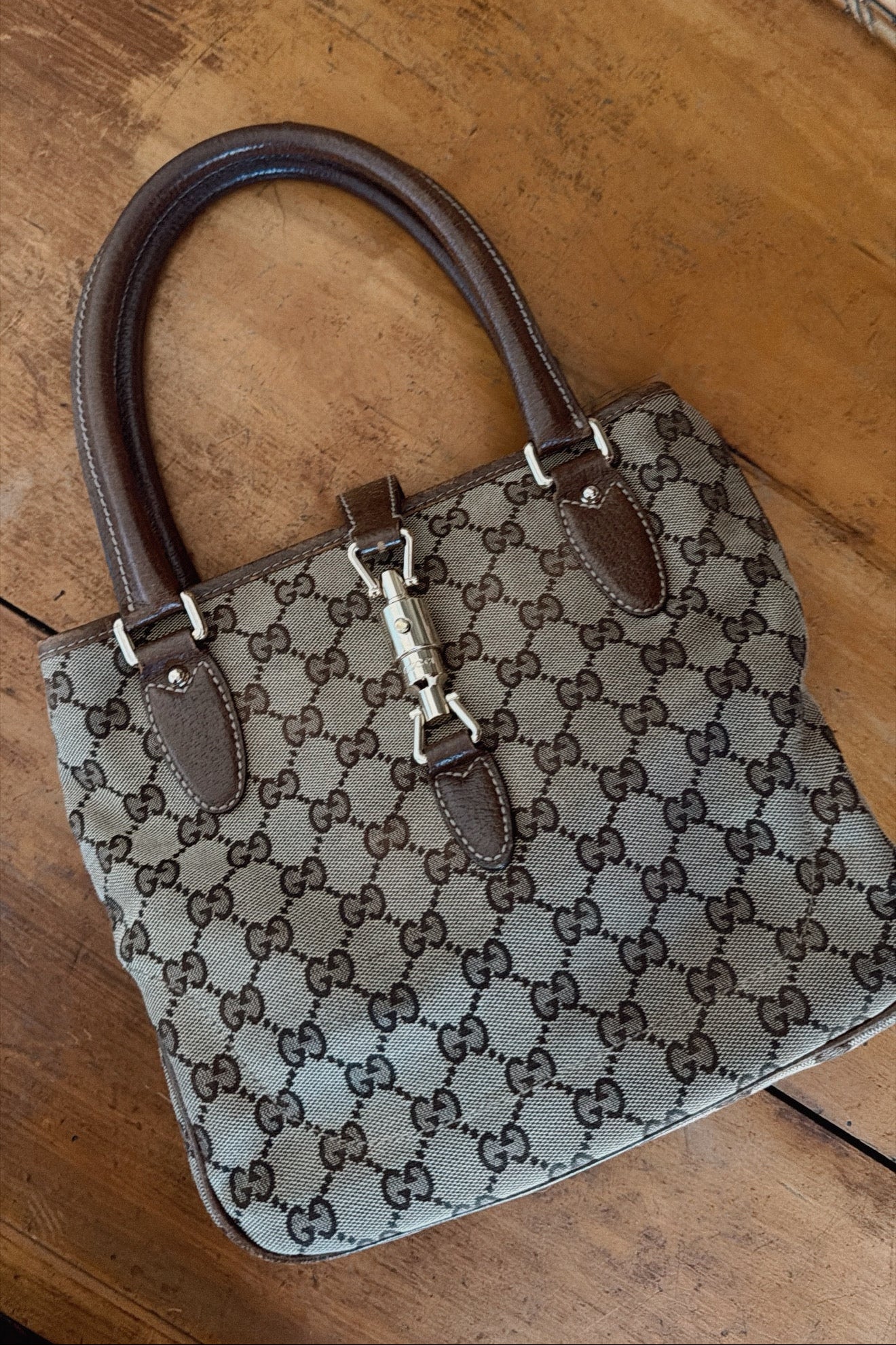 Gucci Canvas Jackie